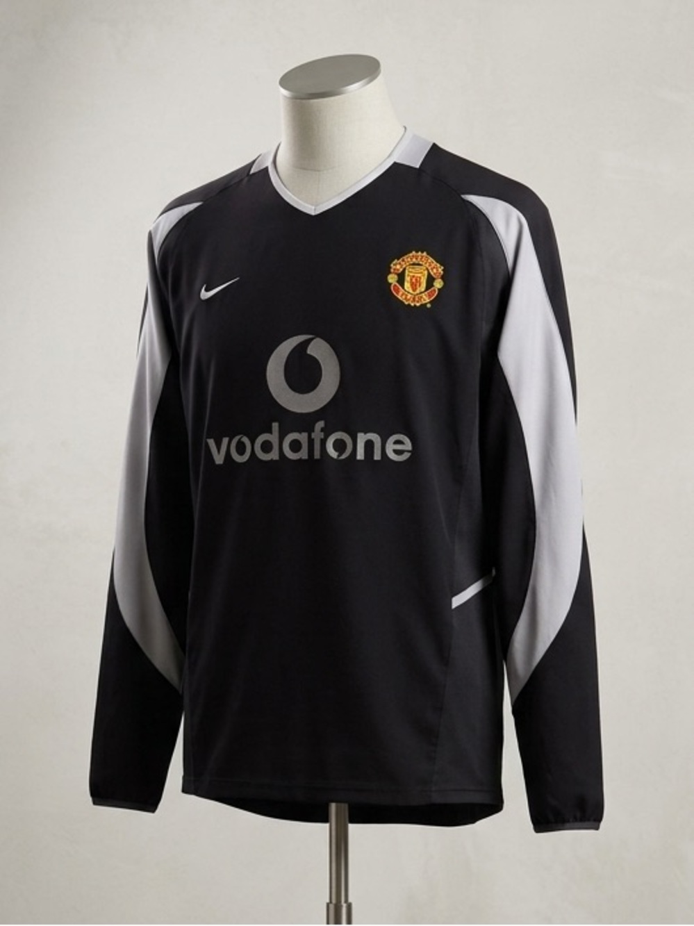 Vintage 2002-2004 Nike Manchester United Long Sleeve Training Top - Size XL